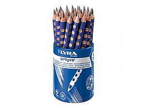 עפרונות אחיזה נכונה GROOVE דקים עפרונות אחיזה נכונה GROOVE דקים