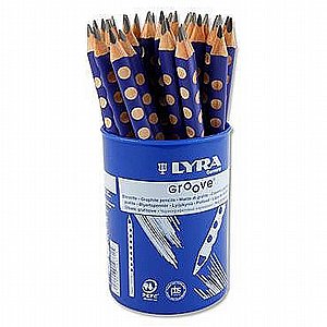 עפרונות אחיזה נכונה GROOVE עבים עפרונות אחיזה נכונה GROOVE עבים