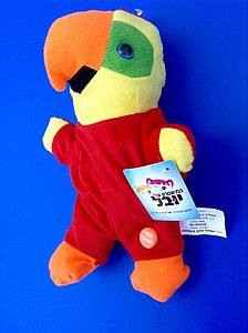 בובות כפפה חיות עם קולות - תוכי בובות כפפה חיות עם קולות - תוכי