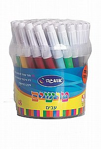 טושים עבים בכוס 48 יחידות אומגה טושים עבים בכוס 48 יחידות אומגה