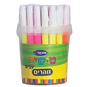 טושים זוהרים בכוס 32 יחידות אומגה טושים זוהרים בכוס 32 יחידות אומגה