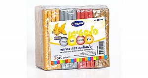 פלסטיגן פלסטלינה מטאלית 4 יחידות אומגה פלסטיגן פלסטלינה מטאלית 4 יחידות אומגה
