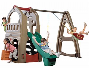 מתקן חצר משולב נדנדות STEP2 7543 מתקן חצר משולב נדנדות STEP2 7543