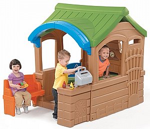 בית הגריל עם ברביקיו וספסל STEP2 8001 בית הגריל עם ברביקיו וספסל STEP2 8001