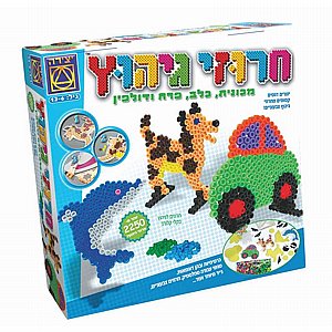 חרוזי גיהוץ - מכונית, כלב, פרח ודולפין חרוזי גיהוץ - מכונית, כלב, פרח ודולפין