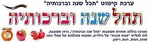 ערכת קישוט תחל שנה וברכותיה ערכת קישוט תחל שנה וברכותיה