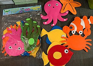 ערכת קישוט עשויה לבד במעמקי הים להיט!!! ערכת קישוט עשויה לבד במעמקי הים להיט!!!