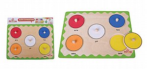 פאזל כפתור הכרת הצבע 5 חלקים פאזל כפתור הכרת הצבע 5 חלקים