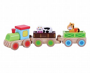 מיני רכבת מעץ מיני רכבת מעץ