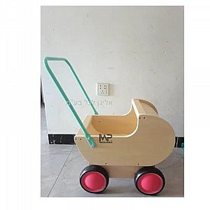 עגלת שכיבה מעץ עגלת שכיבה מעץ