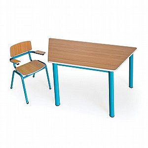 שולחן טרפז 120/60 שולחן טרפז 120/60