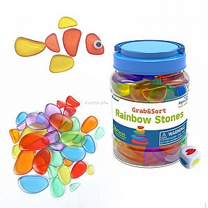 חלוקי נחל שקוף צבעוני חלוקי נחל שקוף צבעוני