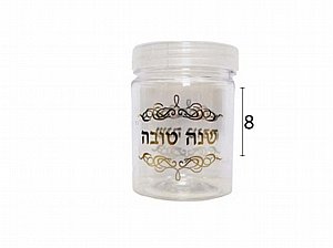 קופסא שקופה עם כיתוב בזהב שנה טובה קופסא שקופה עם כיתוב בזהב שנה טובה